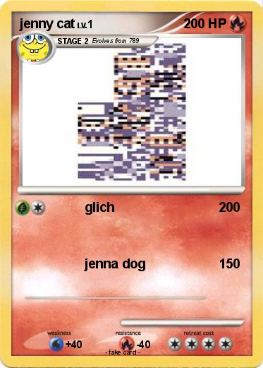 Pokemon jenny cat