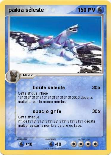 Pokemon paikia séleste
