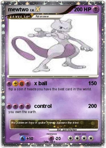 Pokemon mewtwo