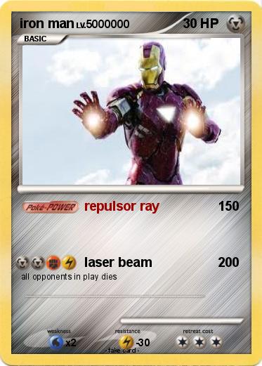 Pokemon iron man