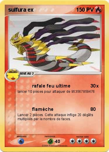 Pokemon sulfura ex