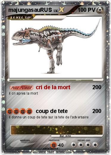 Pokemon majungasauRUS