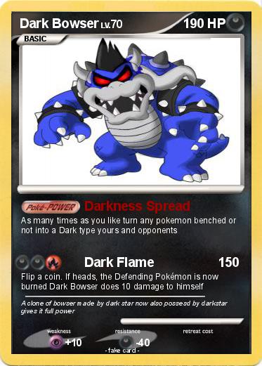 Pokemon Dark Bowser