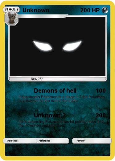 Pokemon Unknown
