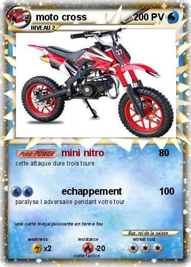 Pokemon moto cross