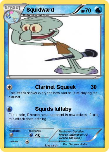 Pokemon Squidward