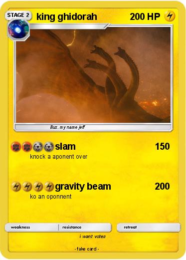 Pokemon king ghidorah