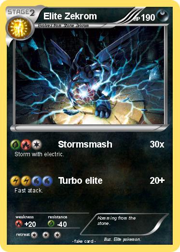 Pokemon Elite Zekrom