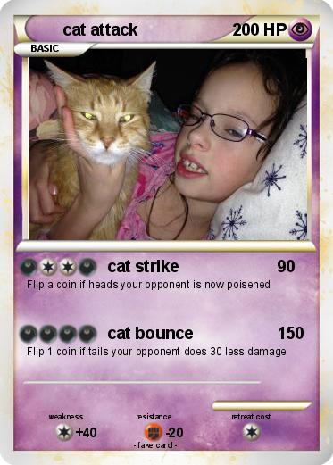 Pokemon cat attack