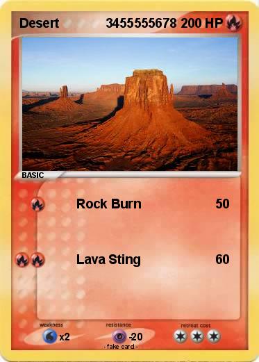 Pokemon Desert             3455555678