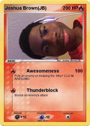 Pokemon Joshua Brown(JB)