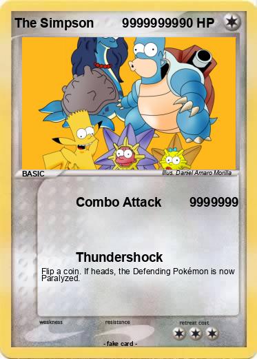 Pokemon The Simpson        99999999