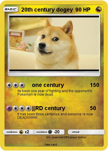 Pokemon 20th century dogey