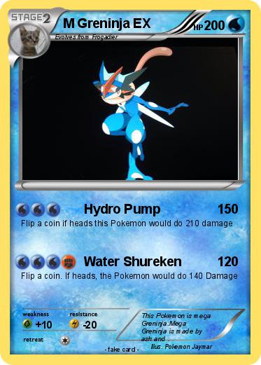 Pokemon M Greninja EX