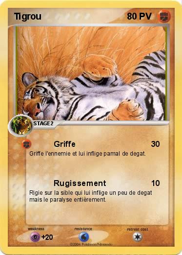 Pokemon Tigrou