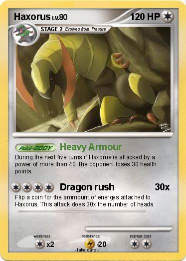 Pokemon Haxorus