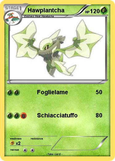 Pokemon Hawplantcha