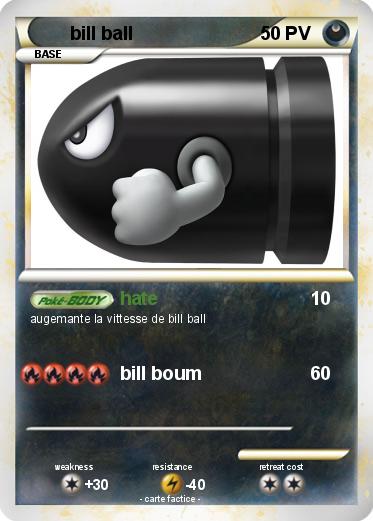 Pokemon bill ball