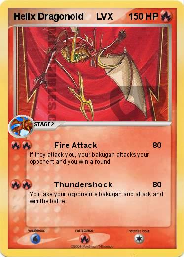 Pokemon Helix Dragonoid     LVX