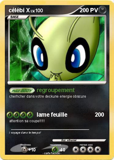 Pokemon célébi X
