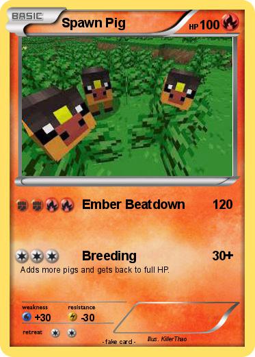 Pokemon Spawn Pig