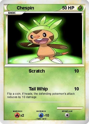 Pokemon Chespin