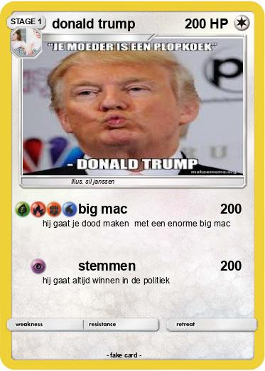 Pokemon donald trump