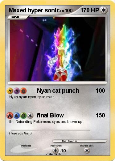 Pokemon Maxed hyper sonic