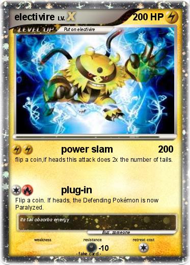 Pokemon electivire