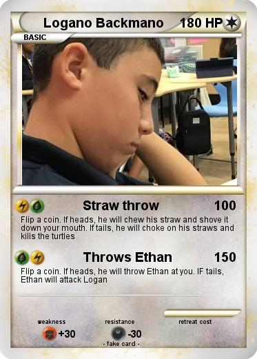 Pokemon Logano Backmano