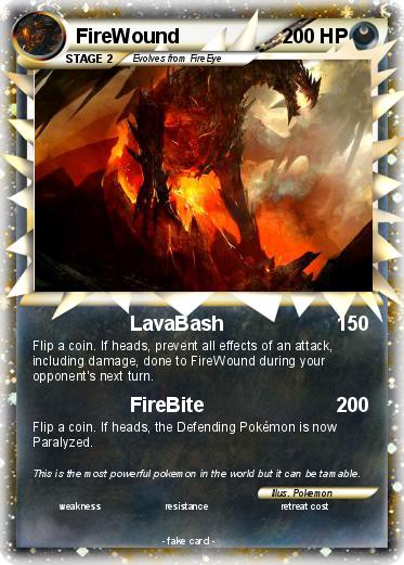 Pokemon FireWound