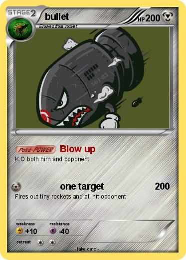 Pokemon bullet