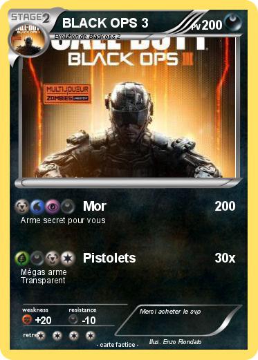 Pokemon BLACK OPS 3