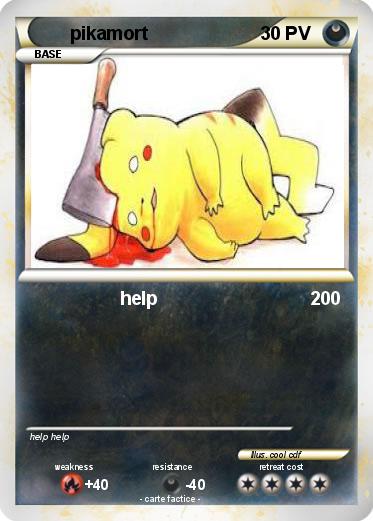 Pokemon pikamort