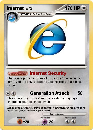 Pokemon Internet