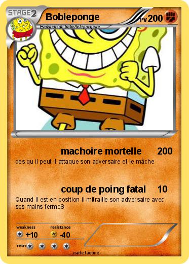 Pokemon Bobleponge
