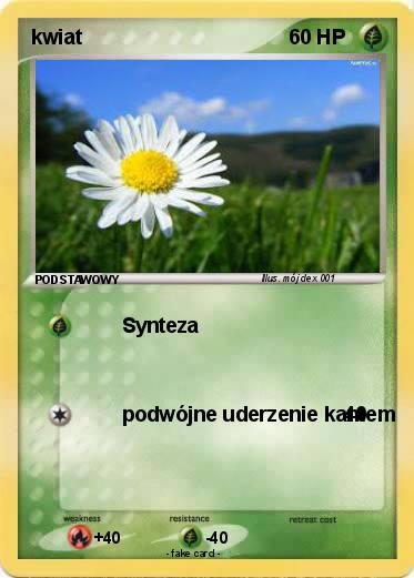Pokemon kwiat