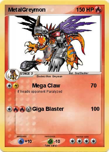 Pokemon MetalGreymon