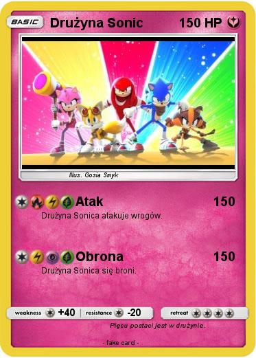 Pokemon Drużyna Sonic