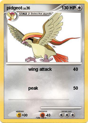 Pokemon pidgeot