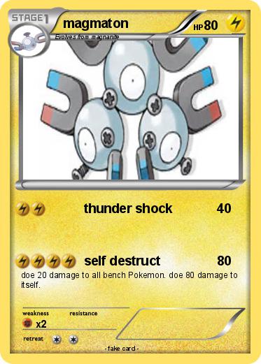 Pokemon magmaton