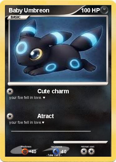 Pokemon Baby Umbreon
