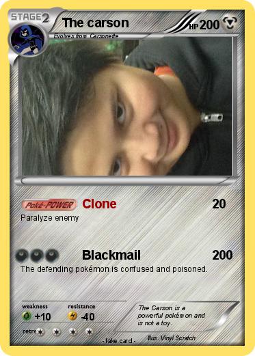 Pokemon The carson