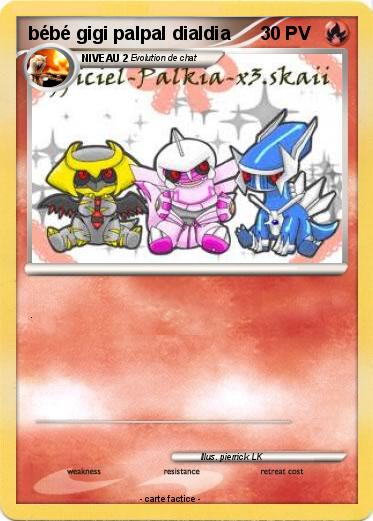 Pokemon bébé gigi palpal dialdia                                                                    l