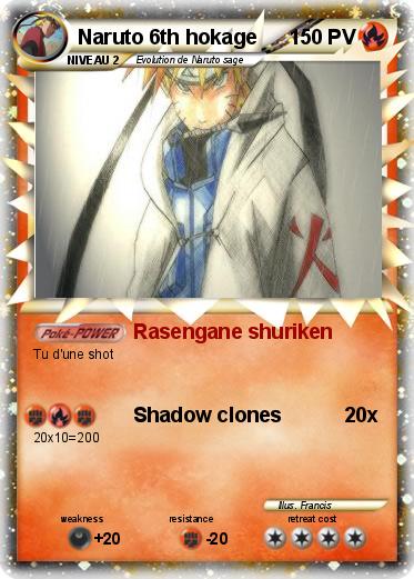 Pokemon Naruto 6th hokage
