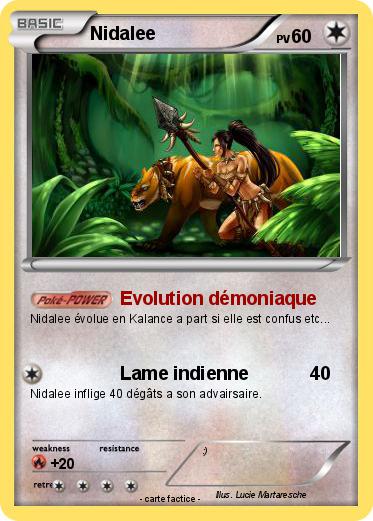 Pokemon Nidalee