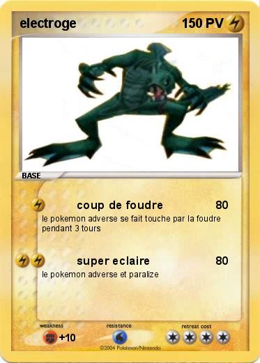 Pokemon electroge