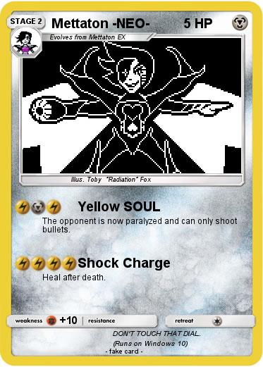 Pokemon Mettaton -NEO-