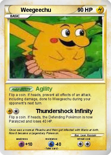 Pokemon Weegeechu