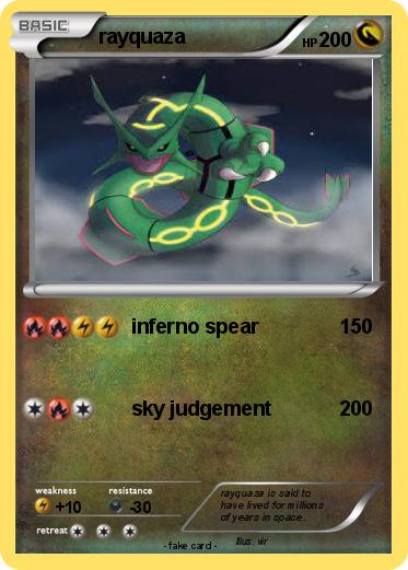 Pokemon rayquaza